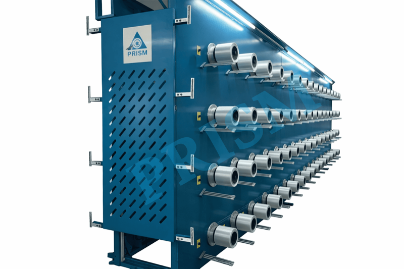 Prism Split Warping Creel Machine