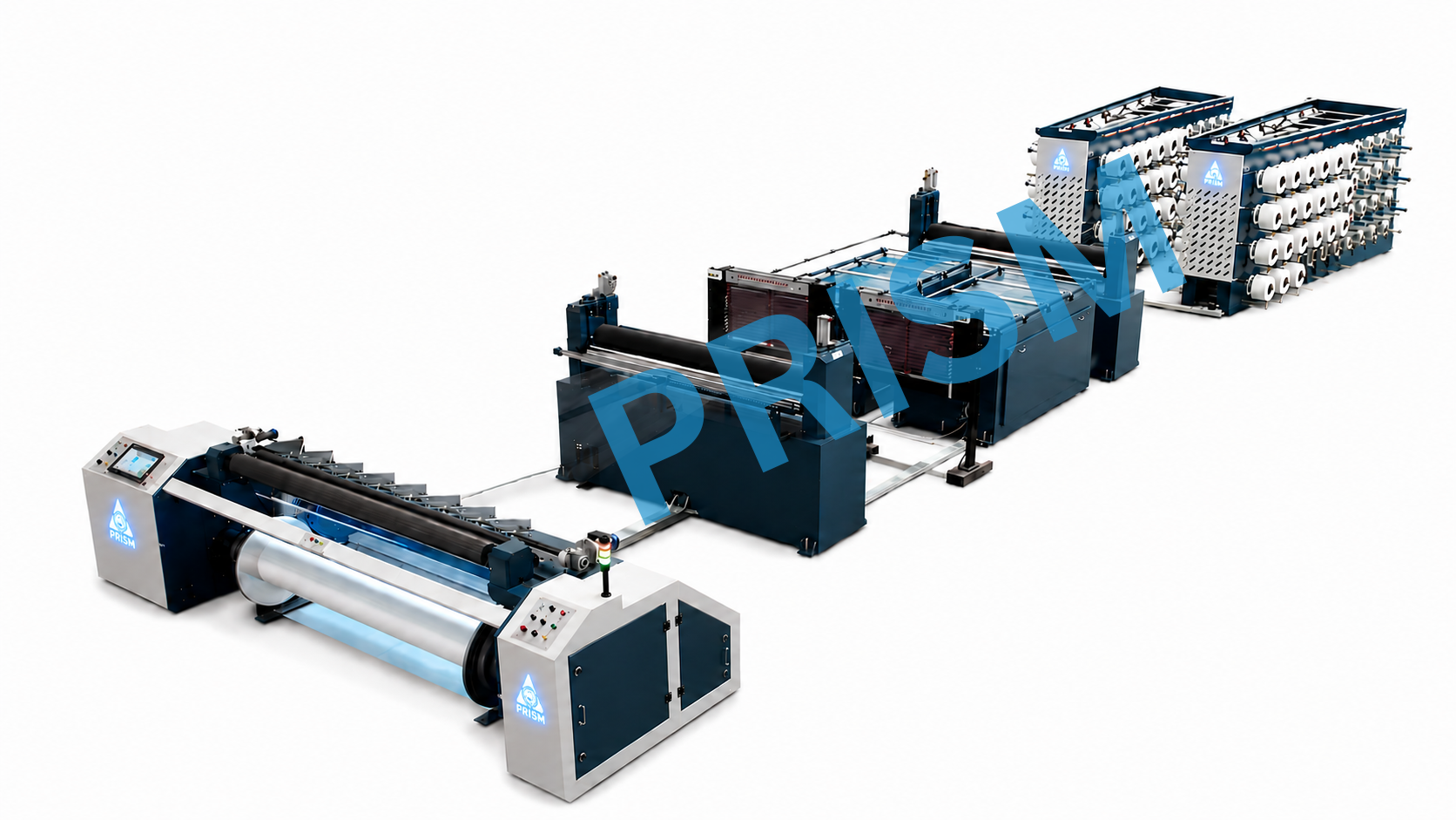 Prism Split Warping Machine
