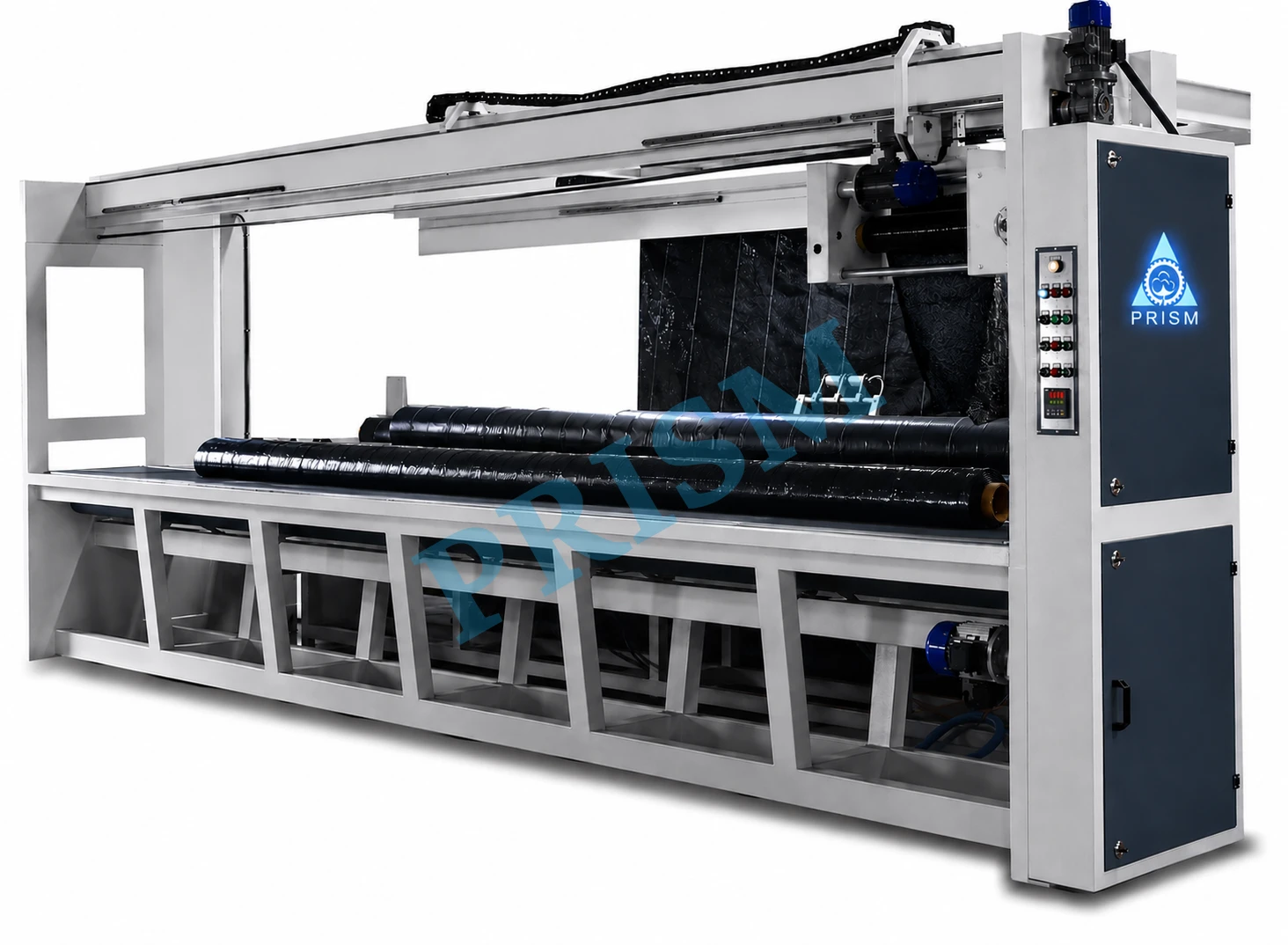 Prism Fabric Re-Rolling & Stretch Wrapping Machine